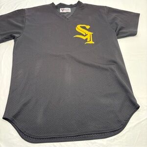 Vintage Victory Custom Apparel #24 Black Jersey Mens 46 XL